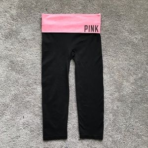 PINK Victoria Secret Cropped Leggings Size S